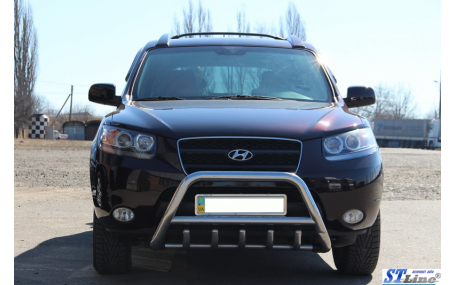 Защита передняя Hyundai Santa Fe