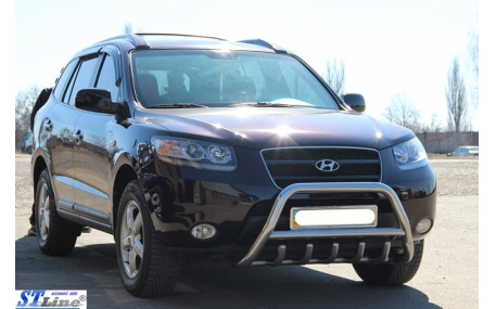 Защита передняя Hyundai Santa Fe
