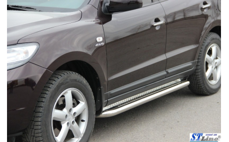 Подножки Hyundai Santa Fe