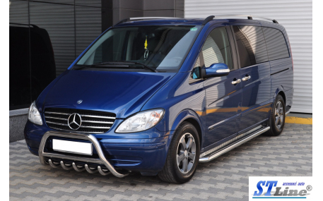 Защита передняя Mercedes Vito W639