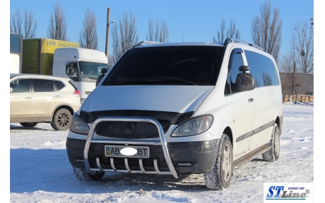 Защита передняя Mercedes Vito W639