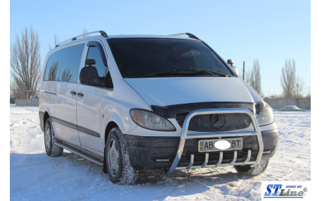 Защита передняя Mercedes Vito W639