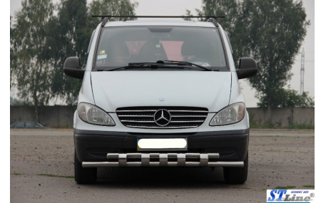 Защита передняя Mercedes Vito W639
