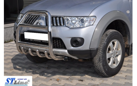 Защита передняя Mitsubishi L200