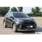 Защита передняя Kia Sportage