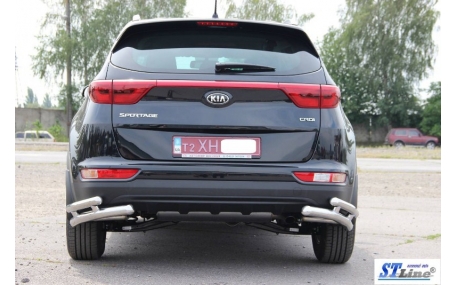 Защита задняя Kia Sportage