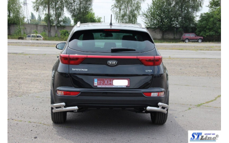 Защита задняя Kia Sportage