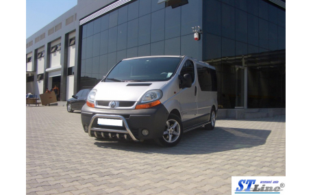 Защита передняя Renault Trafic