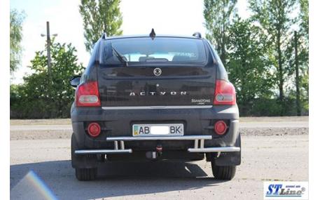 Защита задняя Ssang Yong Actyon