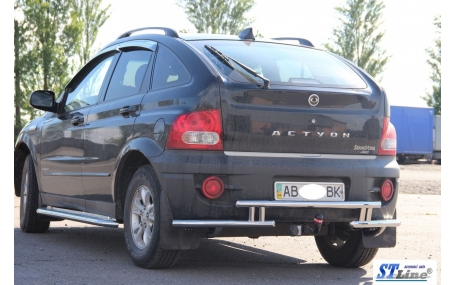 Защита задняя Ssang Yong Actyon