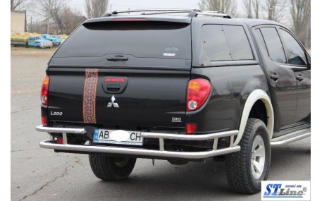 Защита задняя Mitsubishi L200