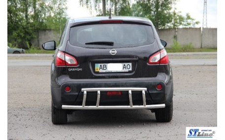Защита задняя Nissan Qashqai J10