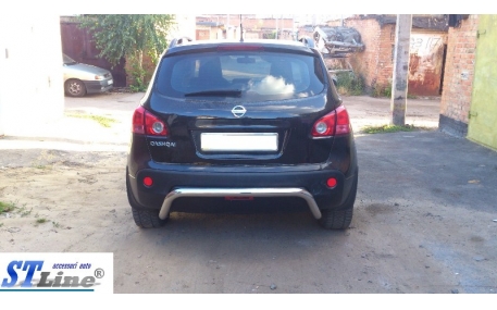 Защита задняя Nissan Qashqai J10