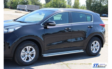 Подножки Kia Sportage