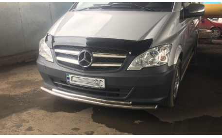 Защита передняя Mercedes Vito W639