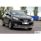 Защита передняя Nissan Qashqai J11