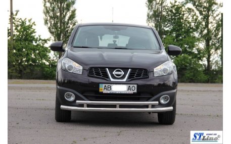 Защита передняя Nissan Qashqai J10