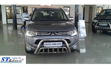 Защита передняя Mitsubishi Outlander 