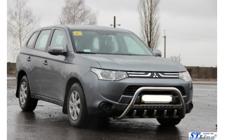 Защита передняя Mitsubishi Pajero Sport