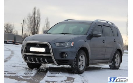 Защита передняя Mitsubishi Outlander XL