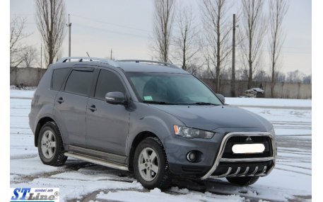 Защита передняя Mitsubishi Outlander XL