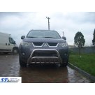 Защита передняя Mitsubishi Outlander XL