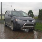 Защита передняя Mitsubishi Outlander XL