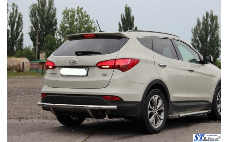 Защита задняя Hyundai Santa Fe