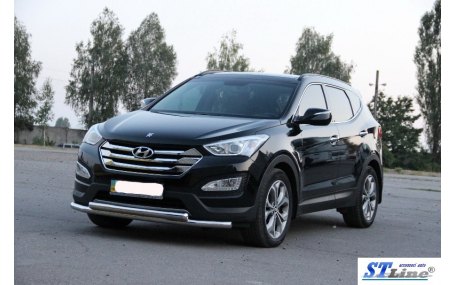 Защита передняя Hyundai Santa Fe