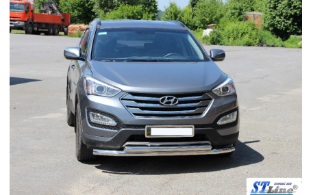 Защита передняя Hyundai Santa Fe