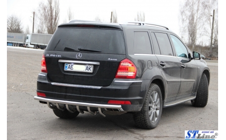 Защита задняя Mercedes GL-class X164