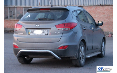 Защита задняя Nissan X-Trail T32