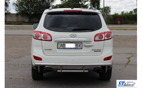 Защита задняя Hyundai Santa Fe