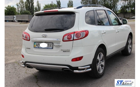 Защита задняя Hyundai Santa Fe