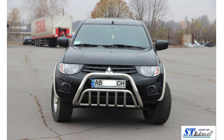 Защита передняя Mitsubishi L200