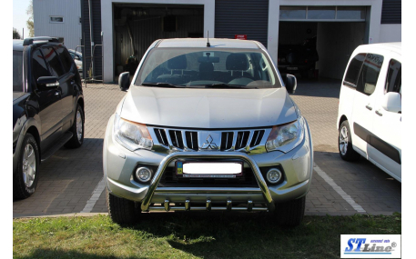 Защита передняя Mitsubishi L200