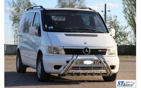Защита передняя Mercedes Vito W638