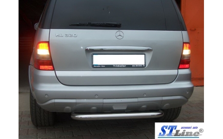 Защита задняя Mercedes ML-class W163