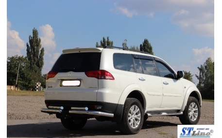 Защита задняя Mitsubishi Pajero Sport