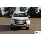 Защита передняя Mitsubishi Pajero Sport