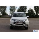 Защита передняя Mitsubishi Pajero Sport