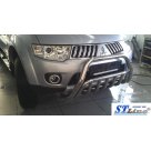 Защита передняя Mitsubishi Pajero Sport