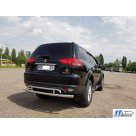 Защита задняя Mitsubishi Pajero Sport