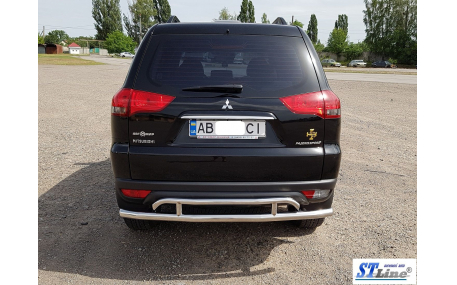 Защита задняя Mitsubishi Pajero Sport