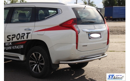 Защита задняя Nissan Patrol Y61