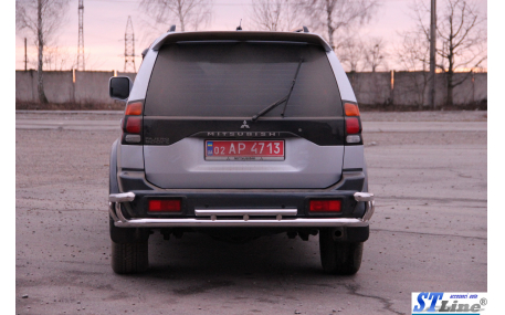 Защита задняя Mitsubishi Pajero Sport