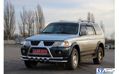 Защита передняя Mitsubishi Pajero Sport
