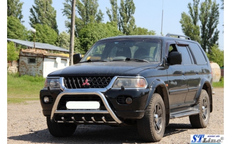 Защита передняя Mitsubishi Pajero Sport