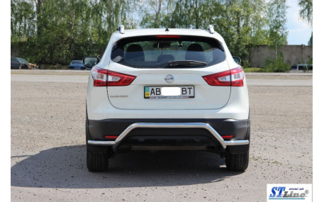 Защита задняя Nissan Qashqai J11