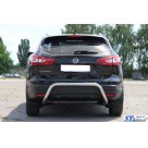 Защита задняя Nissan Qashqai J11